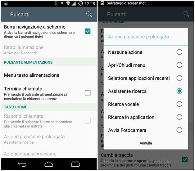 pulsanti oneplus