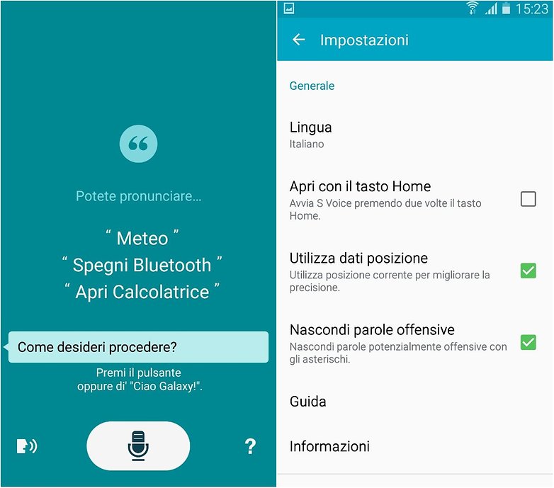 s voice galaxy s 4