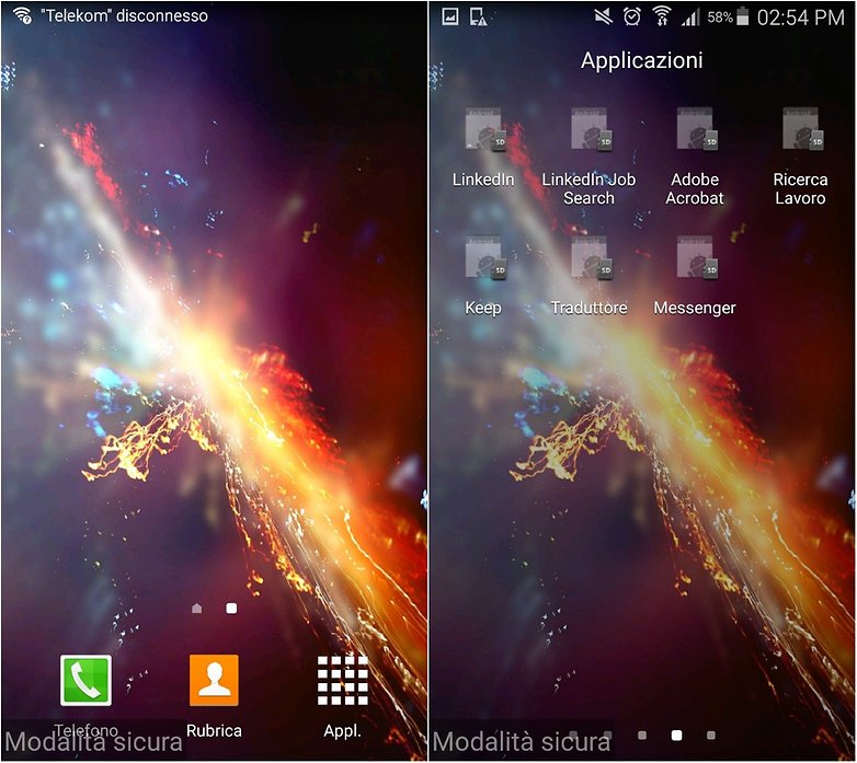 safe mode samsung IT