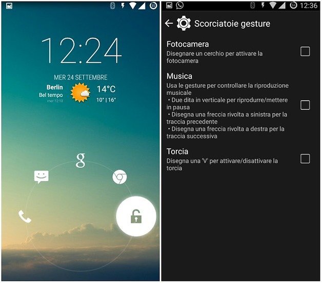 scorciatoie oneplus