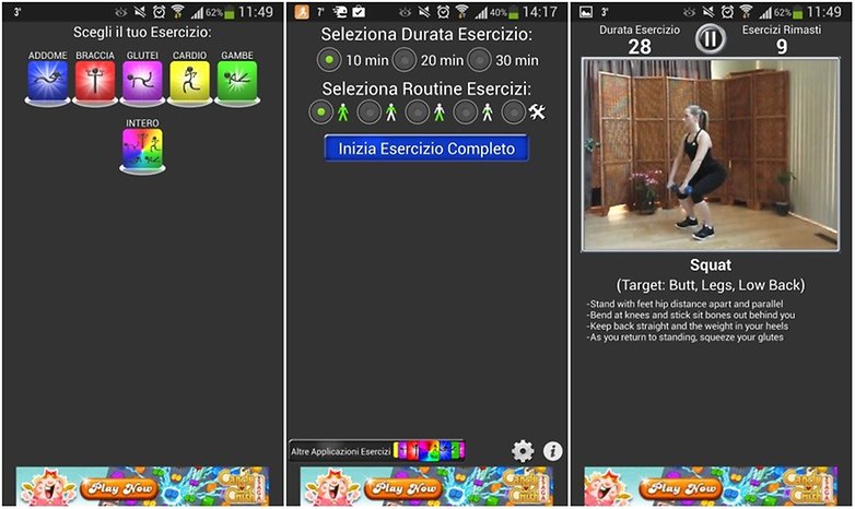 screenshot fitness