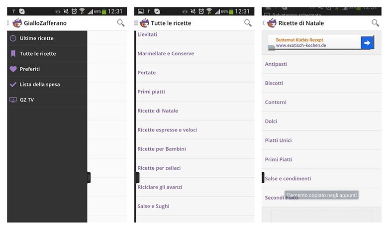 screenshot lista regali