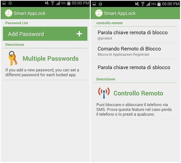 smart app lock features