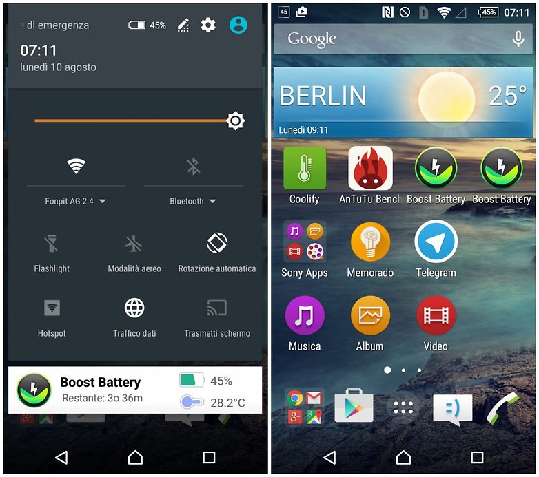 status bar IT