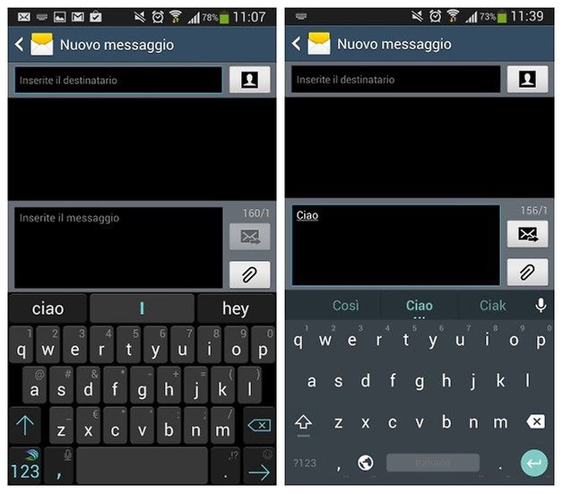 swift androidl tastiera