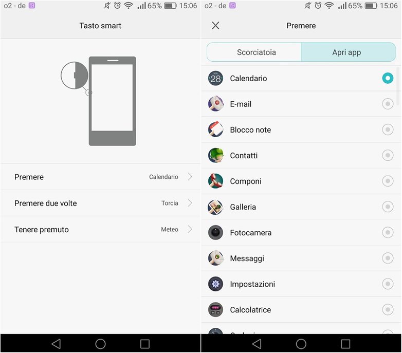 tasto smart honor 7