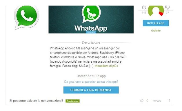 whatsapp page