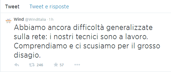 wind problemi uno