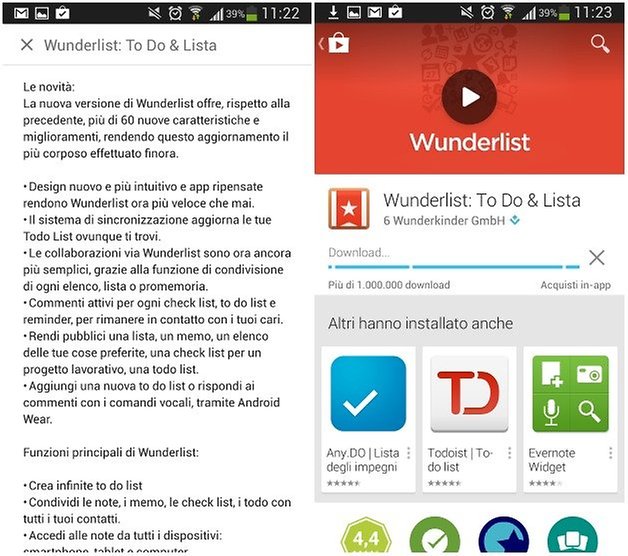 wunderlist update