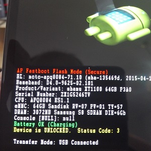 fastboot flash recovery image not signed or corrupt
