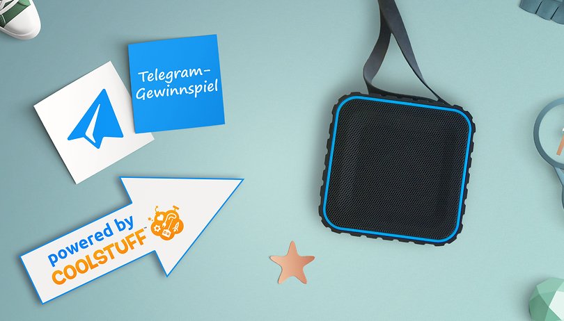 Das Telegram Gewinnspiel: Gewinne einen wasserdichten Speaker