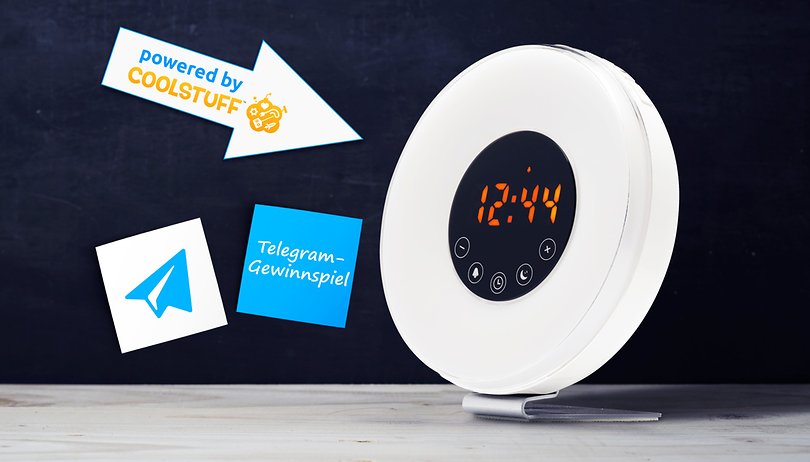 Das Telegram-Gewinnspiel: Diese Woche gibt es einen Tageslichwecker