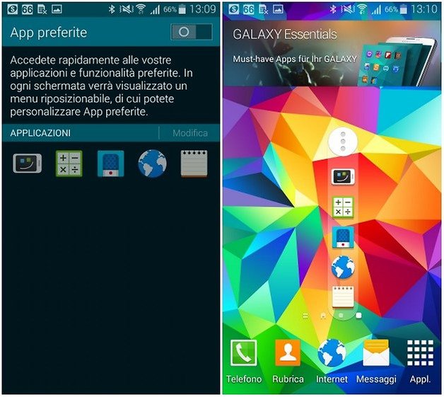 S5 app preferite