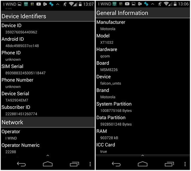 deviceinfo