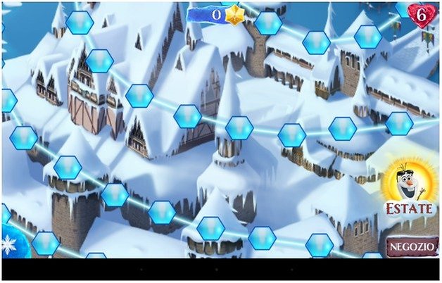 frozen