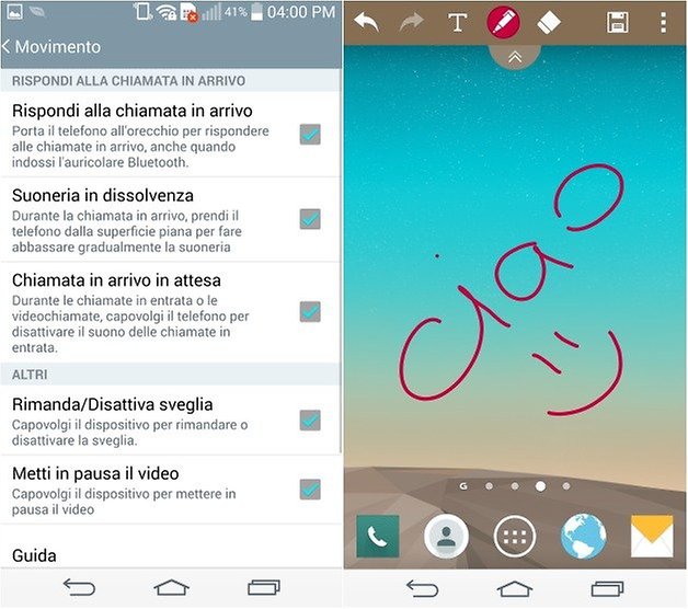 lg g3 gesti quicknote