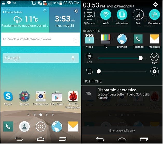 lg g3 home notifiche