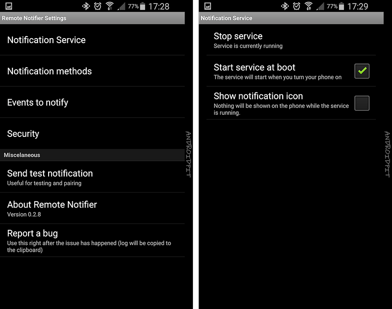 remote notifier