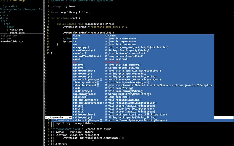 terminal ide