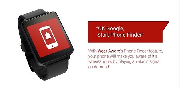 Wear Aware Phone Finder