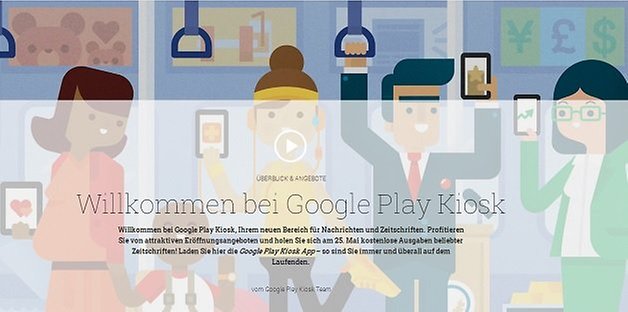 google play kiosk germany