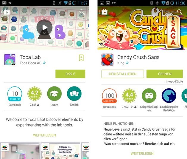 google play store badge downloads