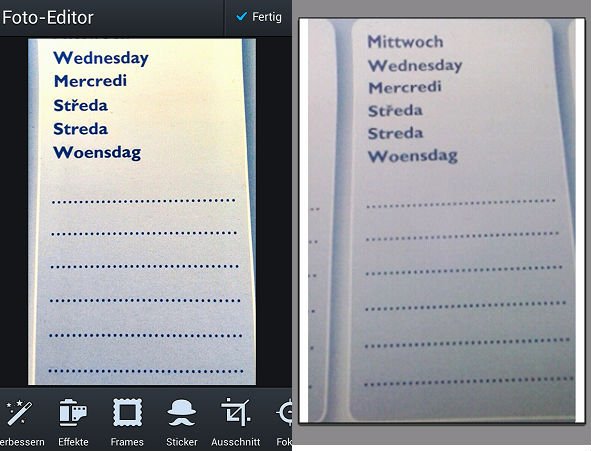 huawei P6 LG 40 PDF Dokumentenscanner