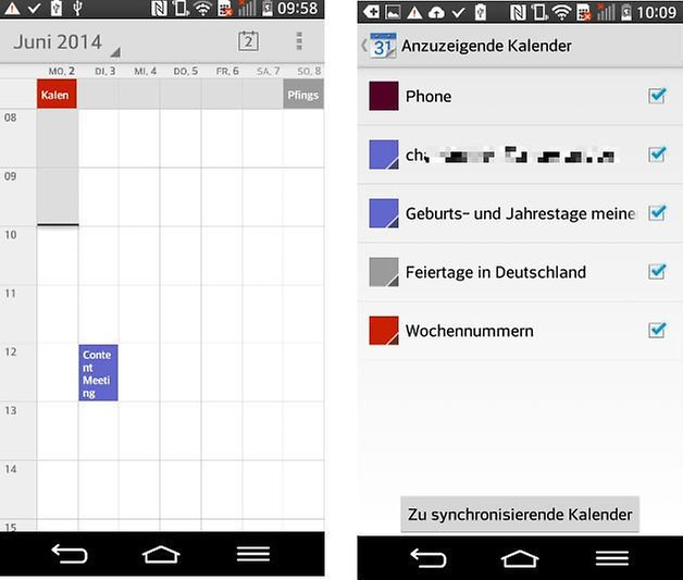 interface google kalender google