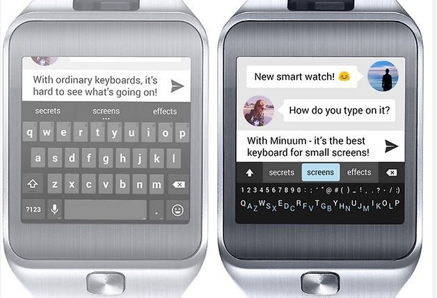 minuum keyboard smartwatch