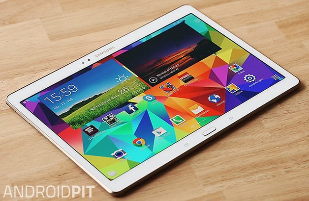 samsung galaxy tab s 10 5 front perspektive