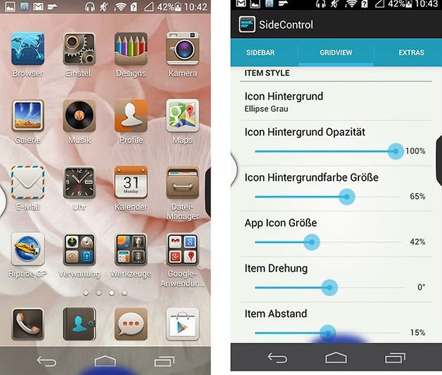 side control launcher