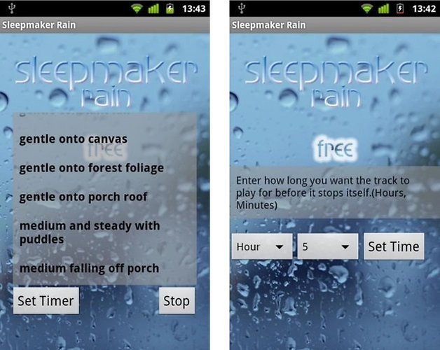 sleepmaker rain