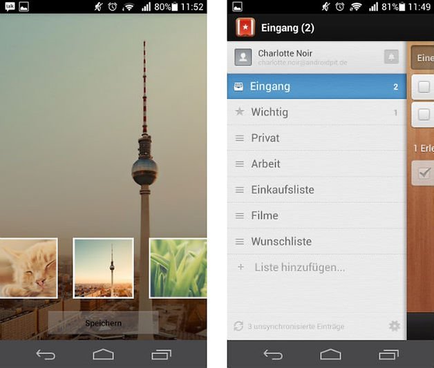 wunderlist interface