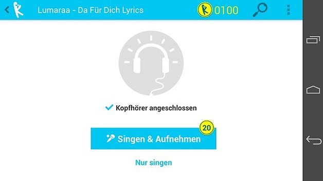 yokee liederaufnahme