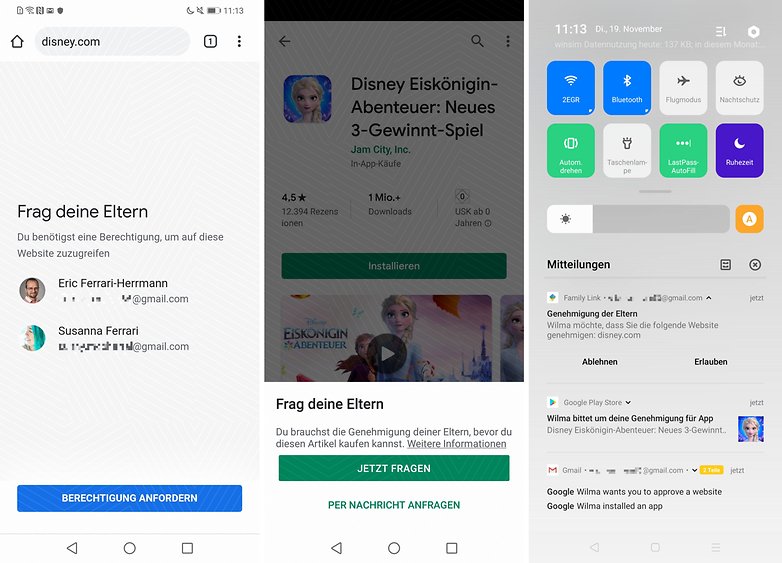 google family link deutsch 2019 11 19