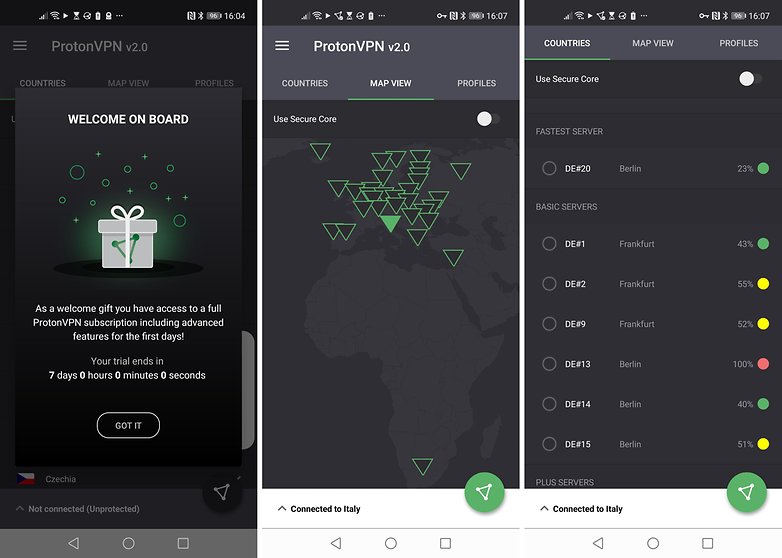 protonvpn google play