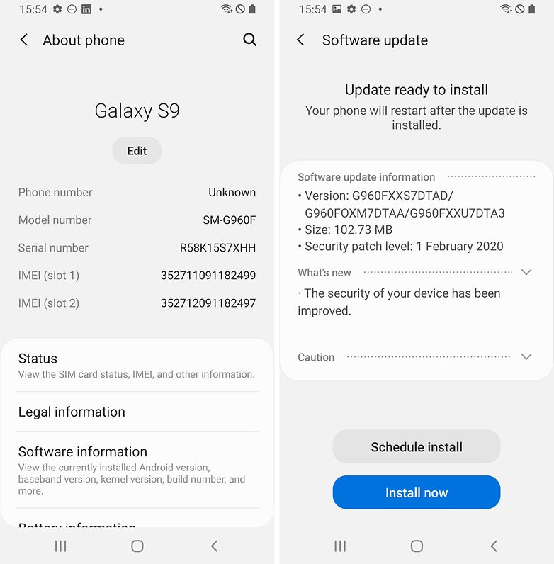 samsung update model number