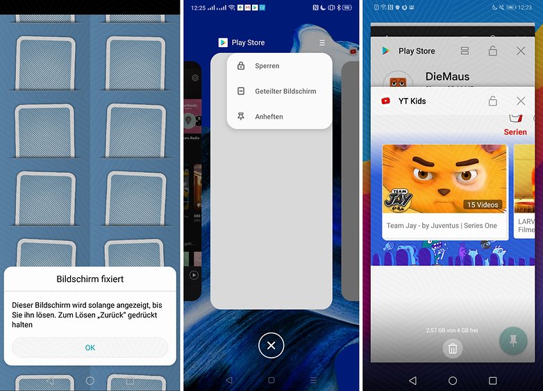 screen pinning deutsch 2019 11 19