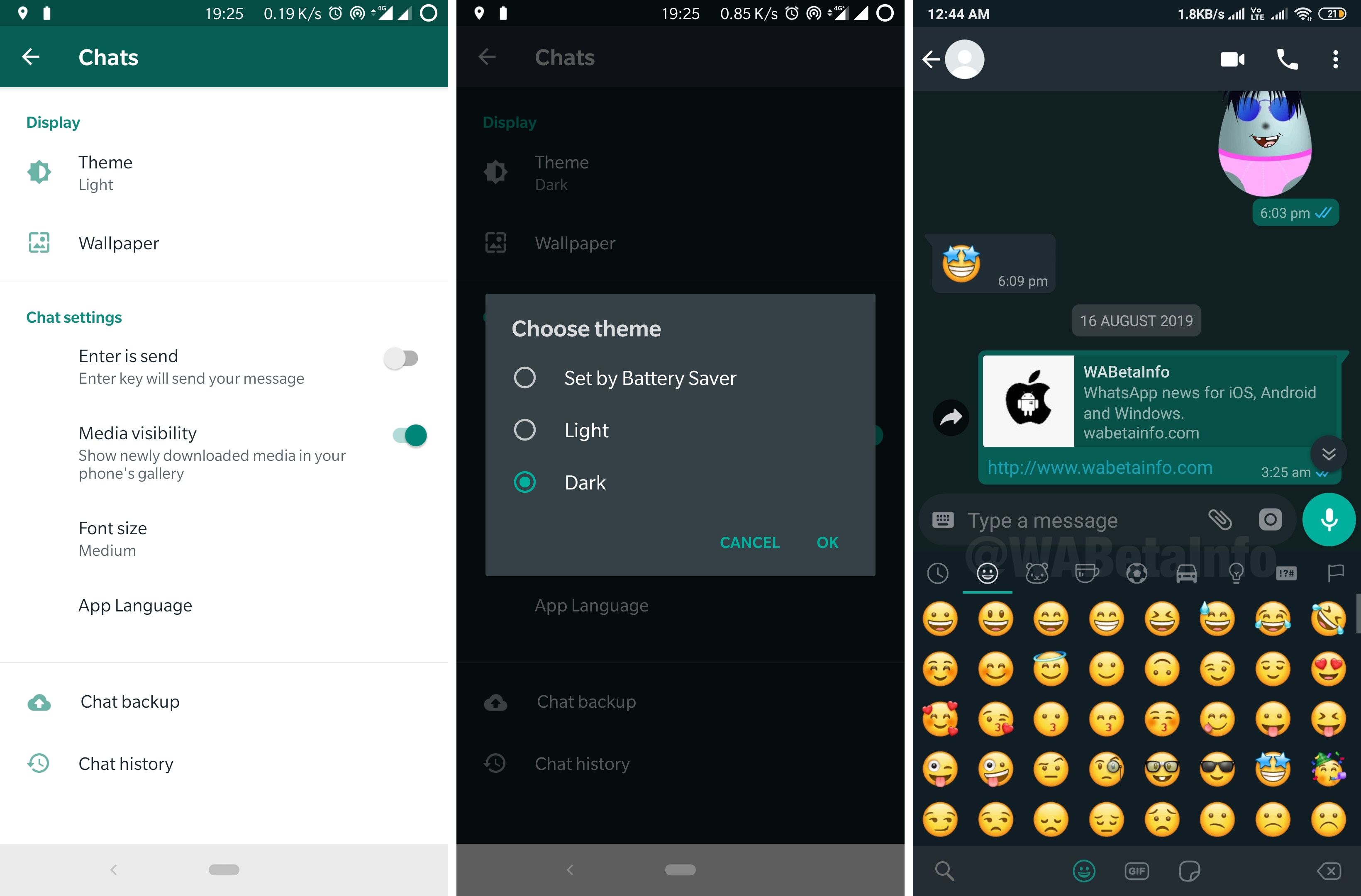 WhatsApp dark mode theme feature officially launched for Android and iOS  Check how to enable it   techlabuzz com - 86