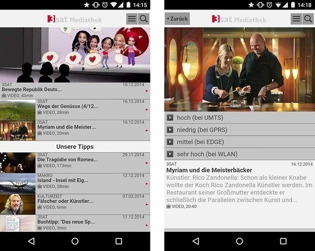 3sat mediathek android app