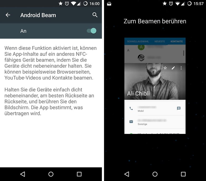 android beam de