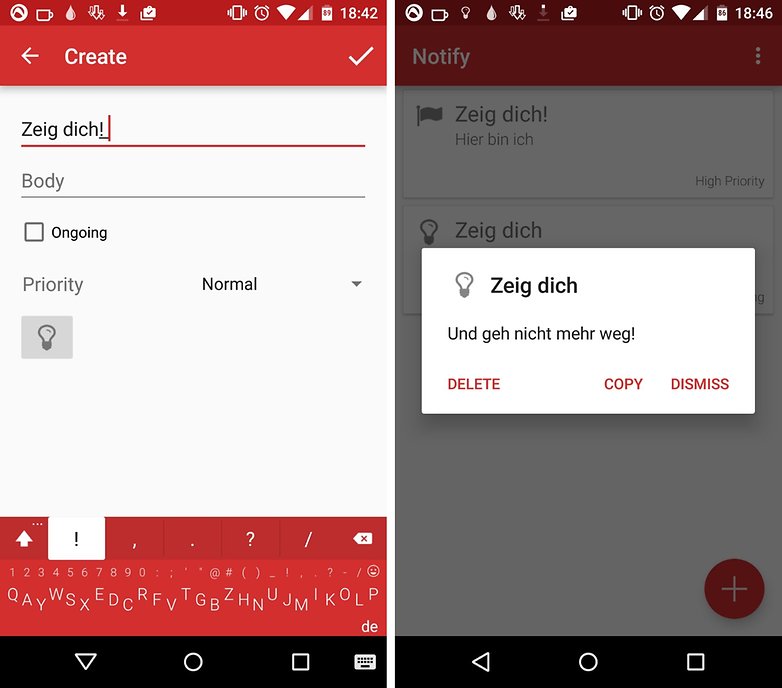 notify app