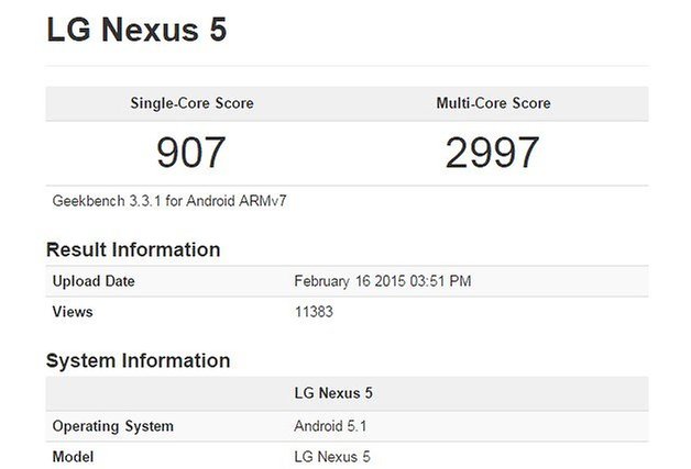android 51 nexus 5