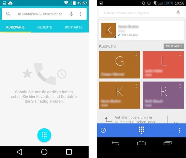 android l kitkat dialer