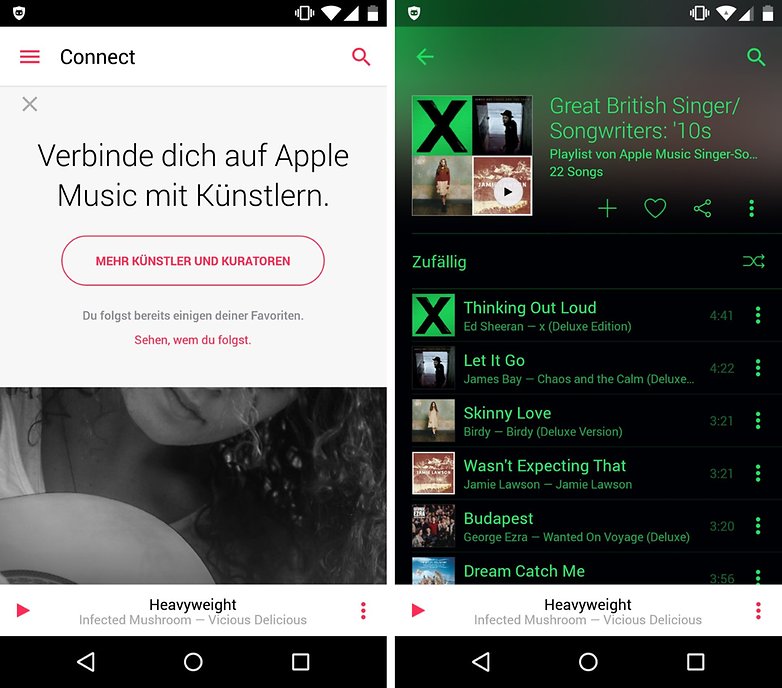 apple music connect de