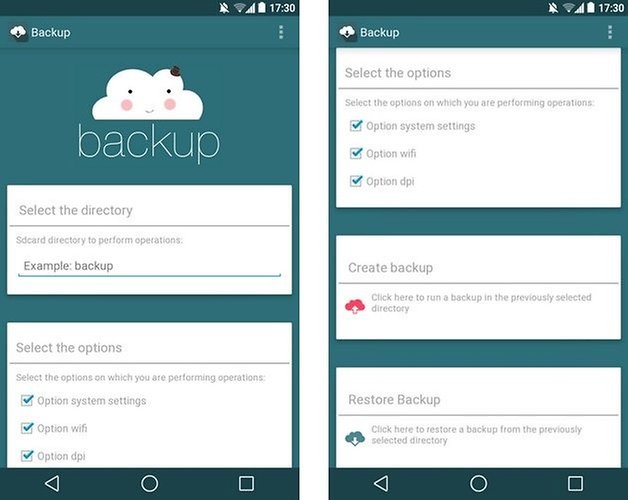 backup 3 0 start