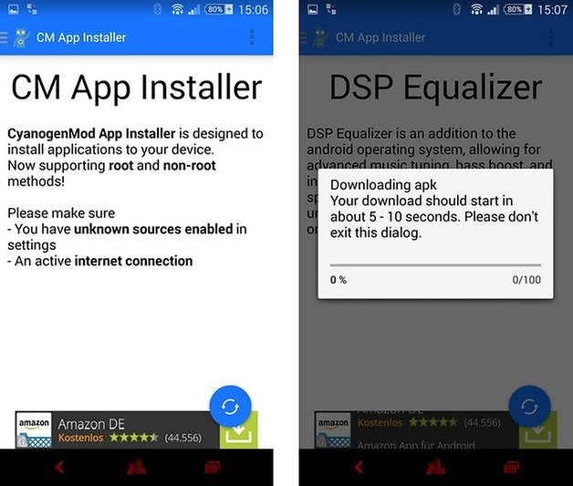cm app installer