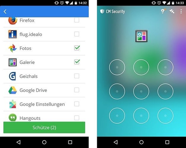 cm security app lock de