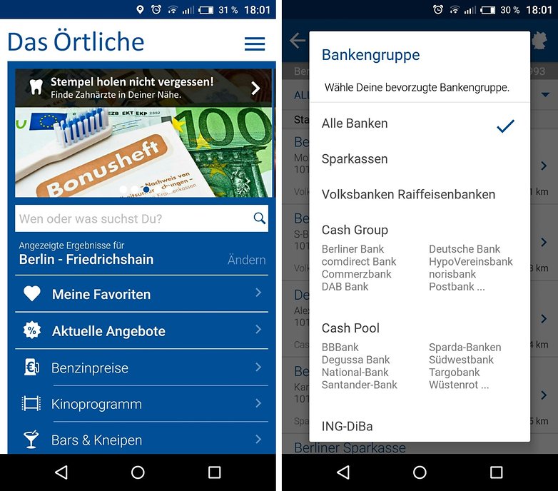 das oertliche geldautomaten filter cash group