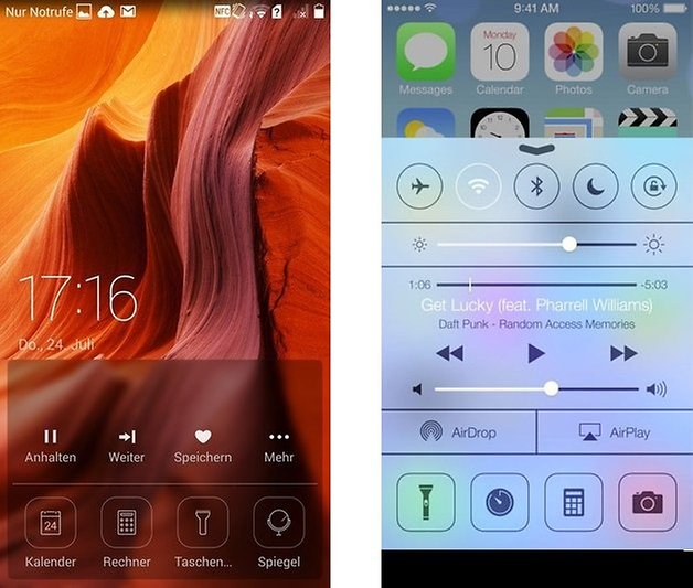 emotionui ios7 lockscreen